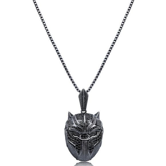 Iced Out Black Panther chain - Picture 2 of 3